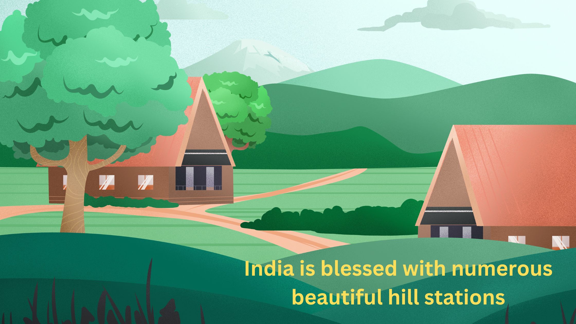 India is blessed with numerous beautiful hill stations